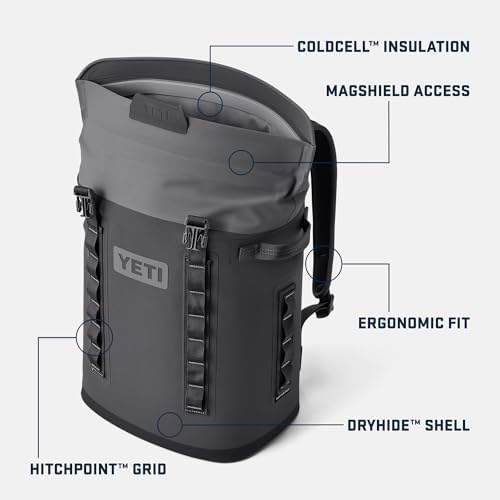 Backpack Soft Cooler with Magnetic Seal Access