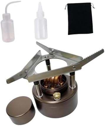Portable Alcohol Burner Stove for Camping Trips