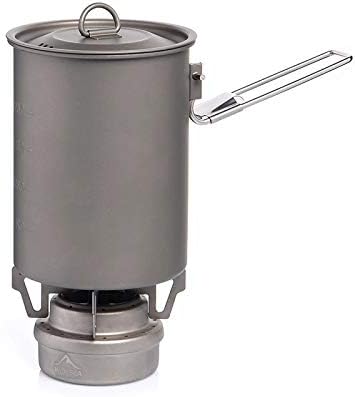 Titanium Picnic Utensils Set for Backpack Treks