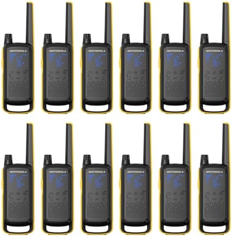 Extreme Rechargeable Two-Way Radios Pack of 12