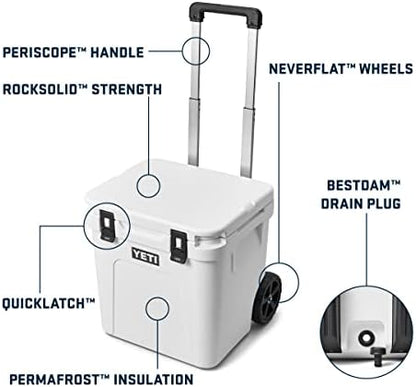 Wheeled Cooler with Extendable Handle