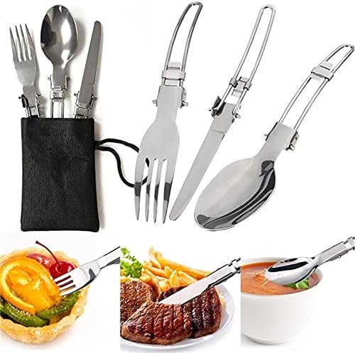 Aluminum Outdoor Cook Set with Mini Stove