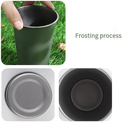 Titanium Beer Mug for Camping and Hiking 300ml