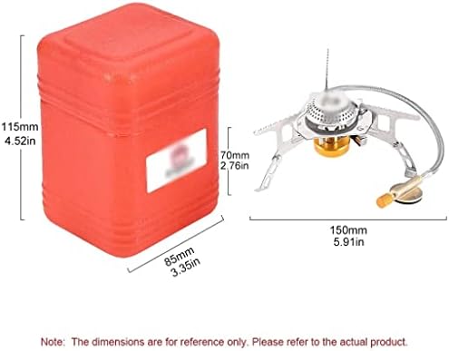 Windproof Folding Backpacking Stove for Outdoor Use