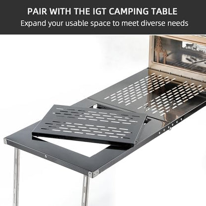 Portable Stainless Wood Stove with Chimney for Outdoors