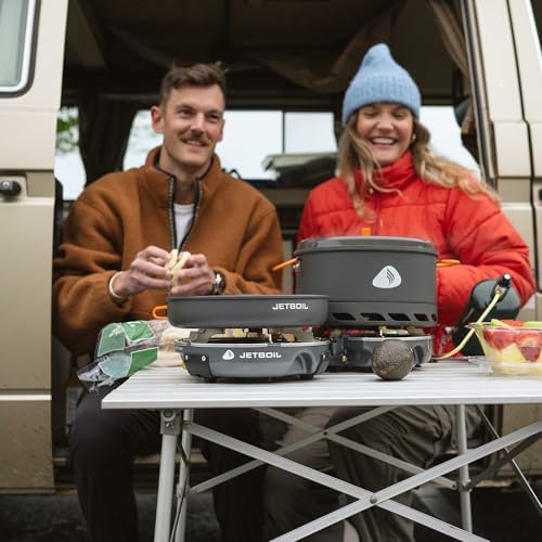 Backpacking Stove System with Integrated Pots