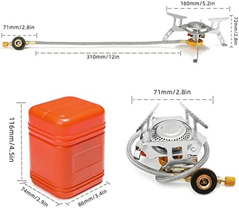 Portable Outdoor Gas Stove for Hiking and Cooking